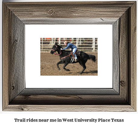 trail rides near me in West University Place, Texas